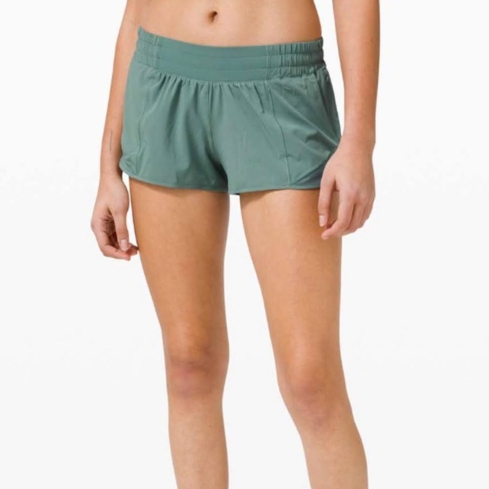 FOREST GREEN Hotty Lined
Short 2.5"